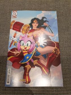 Wonder Woman #33 Cvr E Lesley Leirix Li Dc X Sonic Var DC Comics May 2026!!!