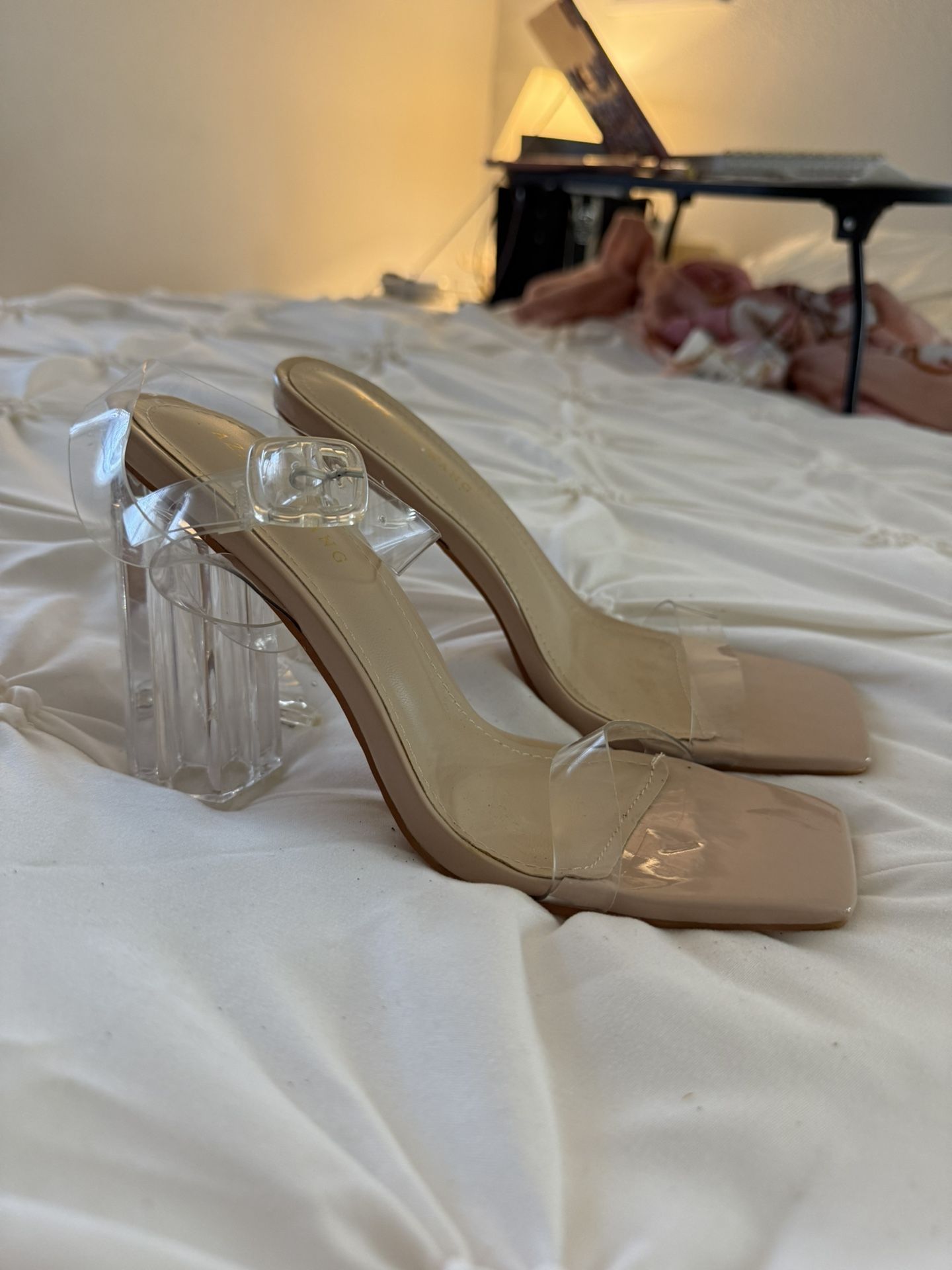 Clear Heels