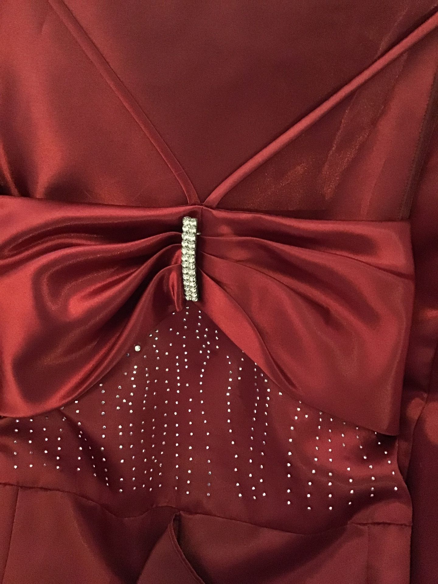 Maroon gown girls