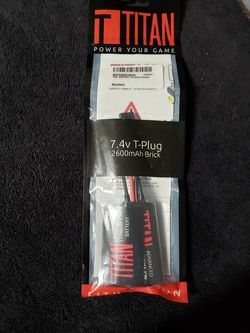 Tiran 7.4v T- Plug lithium battery