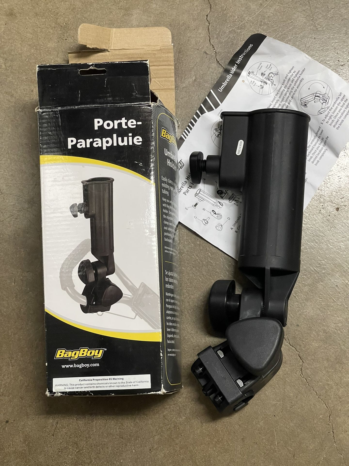 BAG BOY UMBRELLA HOLDER