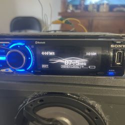 Sony Car Stereo Bluetooth USB Aux 