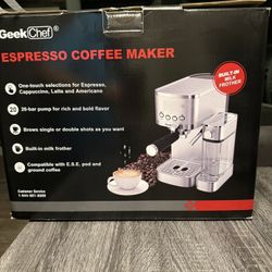 Geek Chef Espresso Coffee Maker