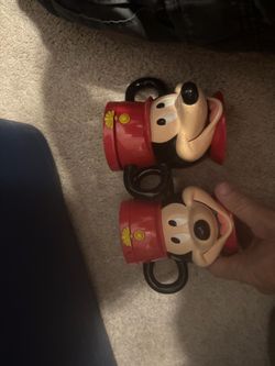 Mickey Mouse Ceramic Mugs Set of 2