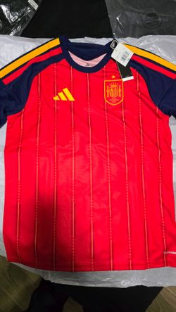 Authentic Spain home FIFA world cup jersey 2026