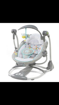 New baby swing in box