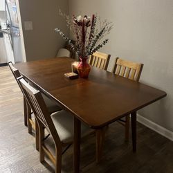 Brand New Expandable Wood Dining Table 