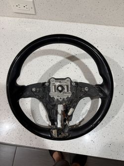 Mercedes S-class Steering Wheel Piano Black Leather