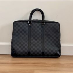 Louis Vuitton Documents-Porte voyage Briefcase/laptop Bag Damier Graphite 