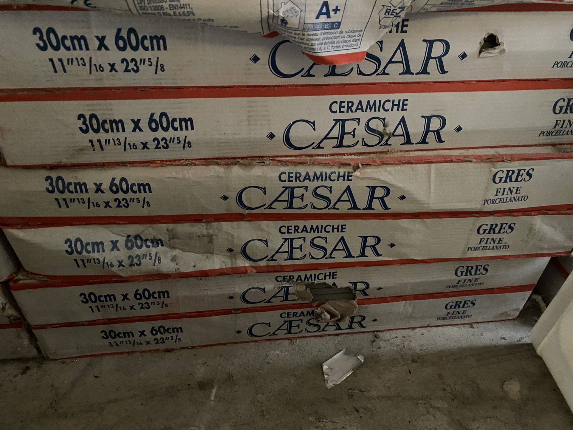 12x24 Grey Porcelain Tile