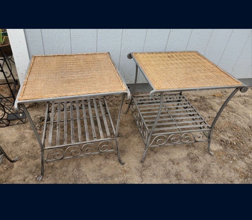 Sofa Table & 2 End Tables