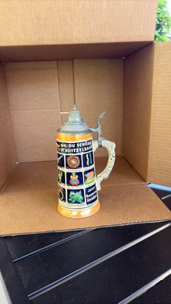 German beer stein