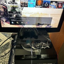 PS4 With Games Installed 