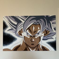 Goku painting 