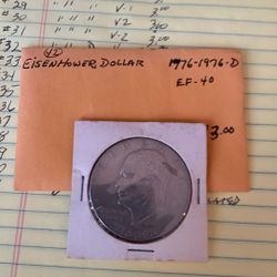 Eisenhower Dollar Bicentennial D 