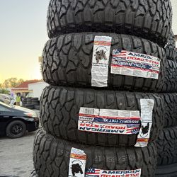 🚘🚨vendo set de llantas 265 65 17 American tires R/T