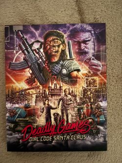 Deadly Games Dial Code Santa Clause VS 4K Blu-ray