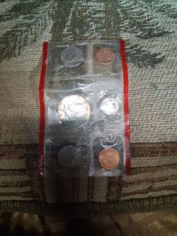 Uncirculated 1988 D Mint 6 Coin Collection