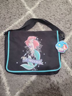 Disney Princess little mermaid 🧜‍♀️  tote,messenger bag book,gym,diaper shoulder bag  brand new