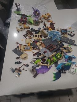 LEGO Mixed Lot with Minifigures and Dragons