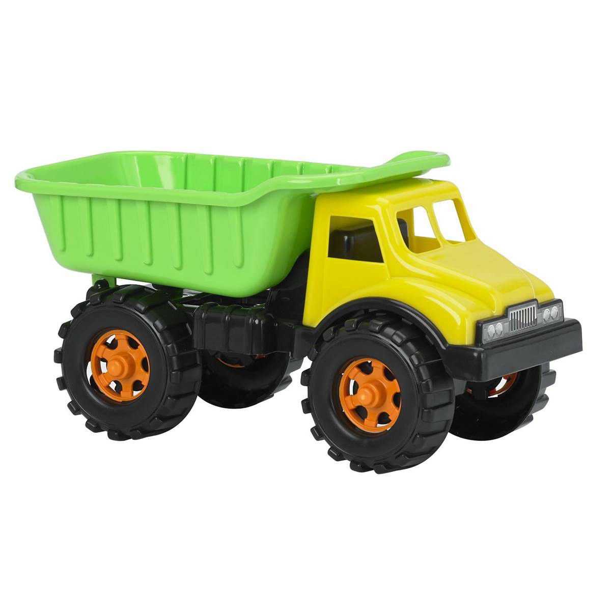 16" Plastic Toy Construction Truck / Smooth Rolling