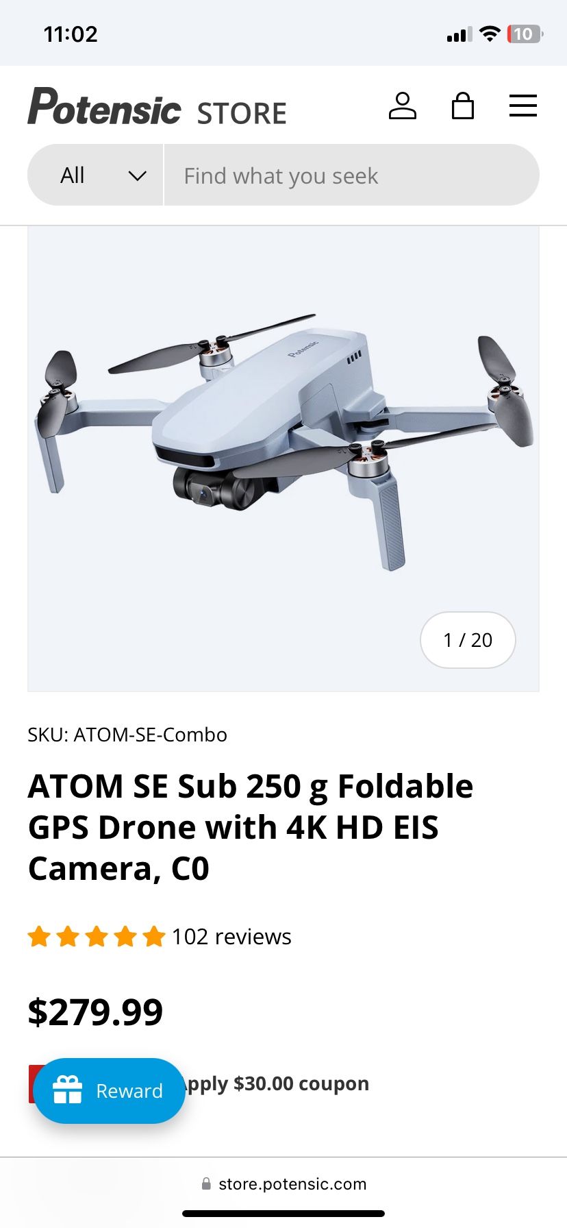 Potensic Atom Drone