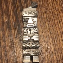 Silver Tribal Effigy pendant