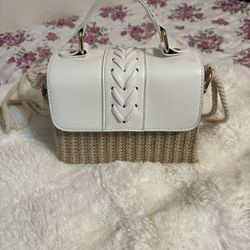 Straw Crossbody Bag