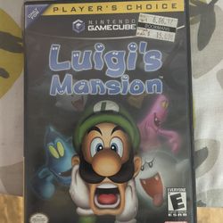 Luigis Mansion Gamecube 