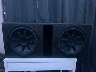 Kicker CompVX Dual Subwoofer Ported Box