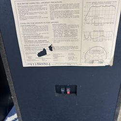 Klipsch And Zenith Speakers