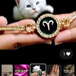 Gorgeous Rose Gold Aries Bracelet 