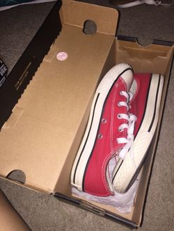Red converse