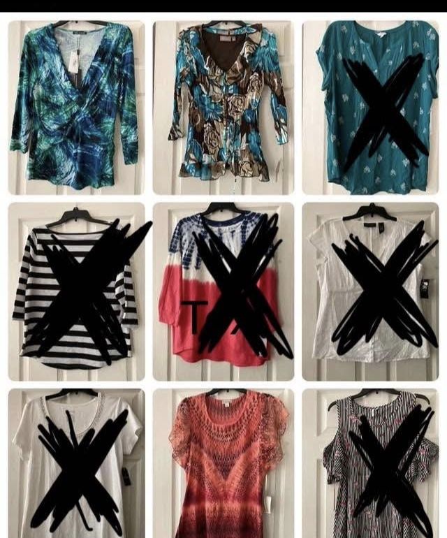 Ladies Shirts/Tops Lot/Group 5 /Large/XL
