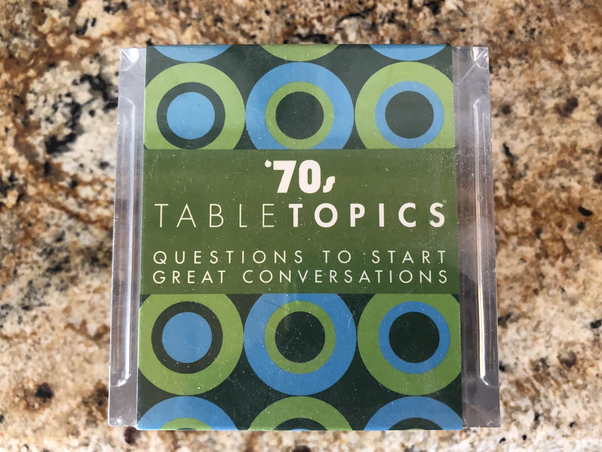 Table Topics 70’s Vintage Collectible Factory Sealed NWT