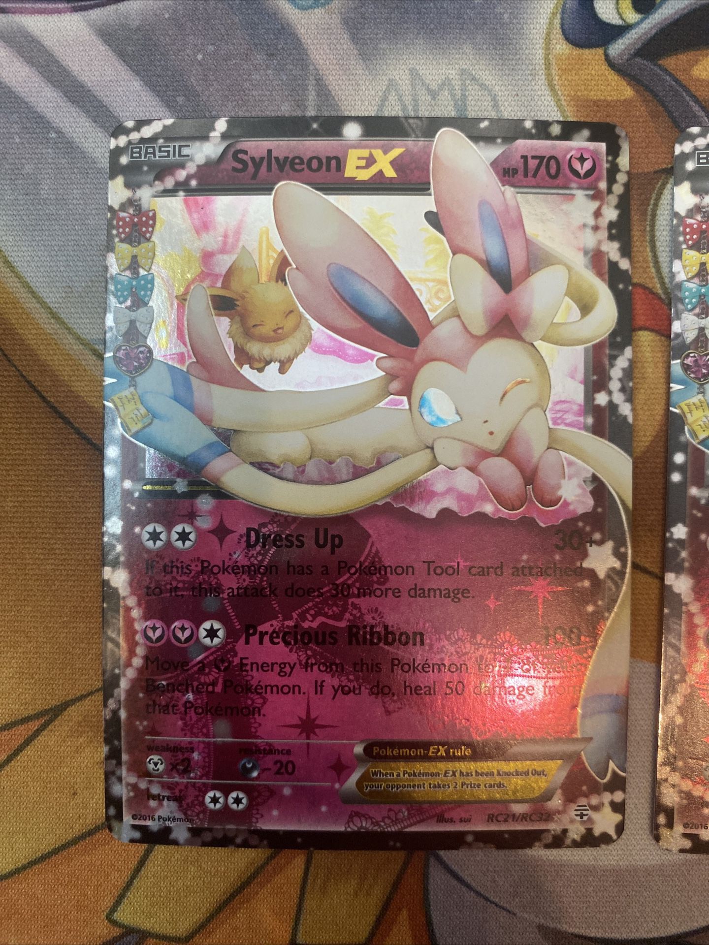 Pokemon Generations Radiant Collection Sylveon EX Ultra Rare RC21/RC32 Lot  of 2 for Sale in Tampa, FL - OfferUp