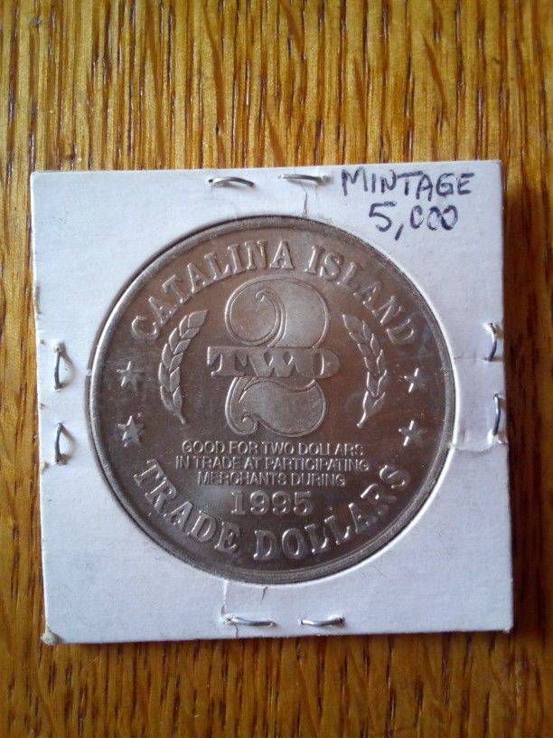 1995 Santa Catalina Island Token
