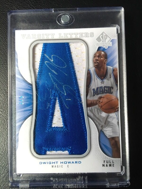 Dwight Howard auto 3/5
