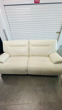 Beige beautiful couch