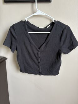 Levi’s Brand Black Cropped Shirt