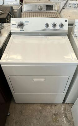 White Kenmore Dryer Large Capacity Quiet