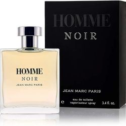 Jean Marc Paris Homme Noir Eau de Toilette Spray 100ml, Men's Cologne, 3.4 fl. oz