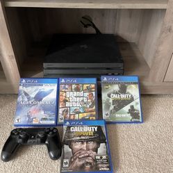 Ps4 Pro And Games