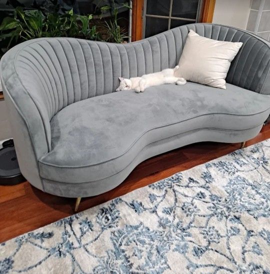 Sophia Gray Sofa$20 Down Payment and delivery available 