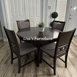 Round Kitchen Table 5pc Set