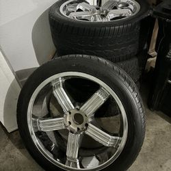 The Tires Are 24 Brand New  Chevy 
