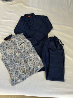 Indian Wear Boys Size 6 Kurta Set