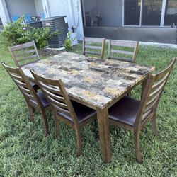 Dining Table With 6 Chairs