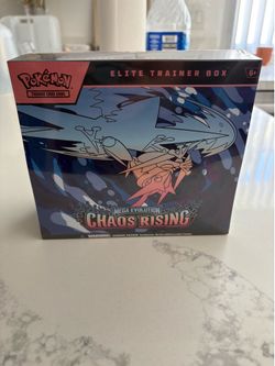 Chaos Rising ETB - Elite Trainer Box - Sealed Pokemon TCG Card