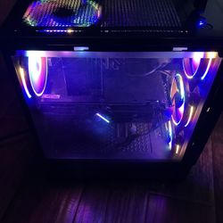 MXZ Gaming PC Computer Intel Core i5 9400F, RX 5600XT, 8GB DDR4, NVME M2 500GB, 5 RGB Fans, Windows 11 Pro